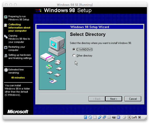 Virtualbox windows 98 graphics